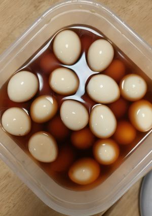 簡単、うずらの卵の味玉-レシピのメイン写真
