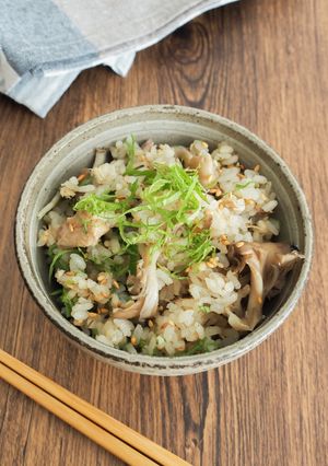 水煮缶で簡単！大葉香るサバごはん-レシピのメイン写真