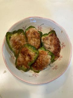 ピーマンの肉詰め-レシピのメイン写真