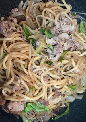 焼きうどん-レシピのメイン写真