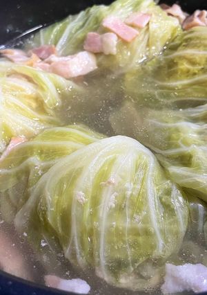 ロールキャベツ (コンソメ)-レシピのメイン写真