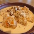 シュクメルリ風チキンガーリッククリーム煮