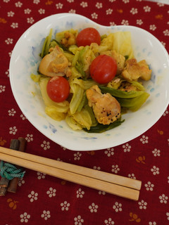 鶏肉とキャベツのカレー煮-レシピのメイン写真