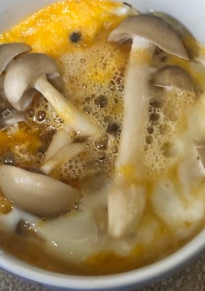 3品で出来る！簡単しめじ茶碗蒸し😋-レシピのメイン写真
