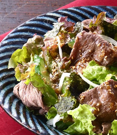 牛しゃぶのチョレギサラダ by レシピストックマート 【クックパッド