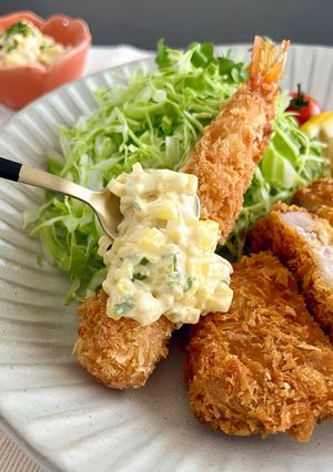 卵なし！たくあんで作る和風タルタルソース-レシピのメイン写真