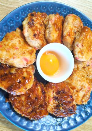 やわらかふわふわ照り焼きつくね♡-レシピのメイン写真