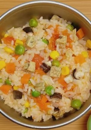 トマトと鶏むね肉の炊き込みごはん-レシピのメイン写真
