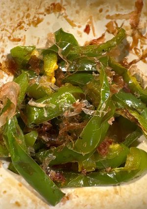 お弁当に！レンジでおかかピーマン-レシピのメイン写真