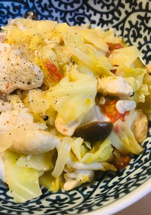鶏肉の野菜炒めヨーグルト和え-レシピのメイン写真