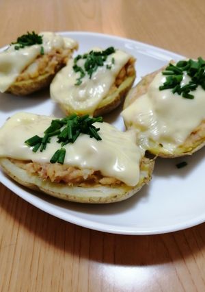 ツナ味噌マヨポテトカップ-レシピのメイン写真