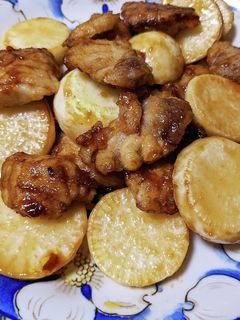 まぐろとかぶのピリ辛炒め-レシピのメイン写真