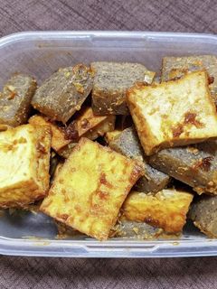 こんにゃくと厚揚げのおかか味噌炒め-レシピのメイン写真