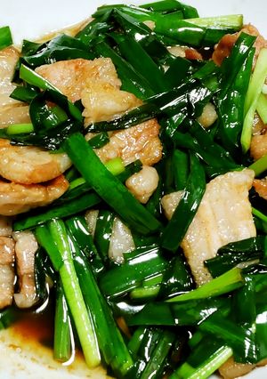 超人気店の肉ニラ炒め♪-レシピのメイン写真