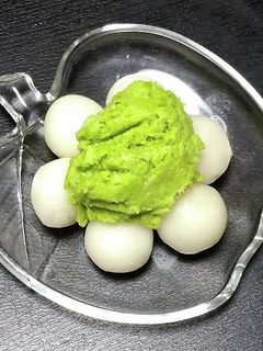 冷凍枝豆で作るずんだ餅-レシピのメイン写真