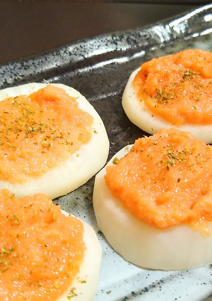 ほっくりじゅわ～♪かぶの明太マヨ焼き-レシピのメイン写真