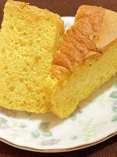 かぼちゃパウダーでかぼちゃシフォン-レシピのメイン写真