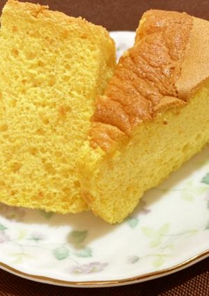 かぼちゃパウダーでかぼちゃシフォン-レシピのメイン写真