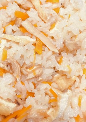 松茸ご飯・白だし-レシピのメイン写真