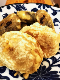 え?!美味しいの?柿の天ぷら2種-レシピのメイン写真