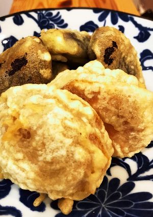 え？！美味しいの？柿の天ぷら2種-レシピのメイン写真