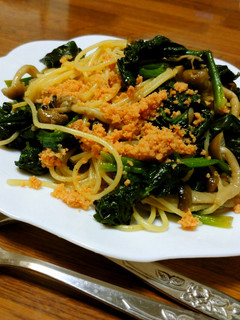 寒じめほうれん草パスタ-レシピのメイン写真
