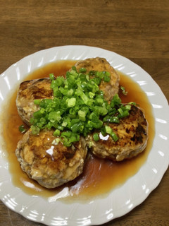 豆腐ハンバーグ(和風あんかけ)-レシピのメイン写真