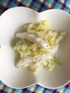 生白菜で☆シャキシャキシーザーサラダ-レシピのメイン写真