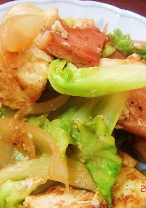 ご飯がススム！キャベツチャンプルー☆-レシピのメイン写真