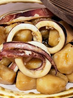 里芋とイカの煮物-レシピのメイン写真