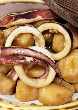 里芋とイカの煮物-レシピのメイン写真