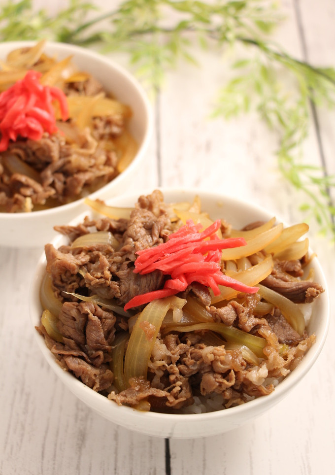 レンジで簡単！吉野家の牛丼を再現-レシピのメイン写真