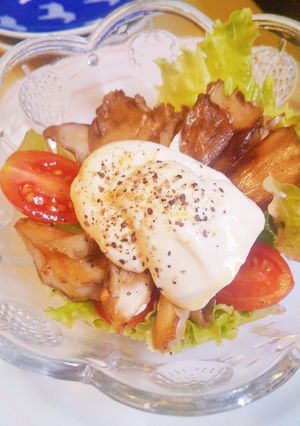 舞茸クリームチーズ白和え☆Ξ-レシピのメイン写真
