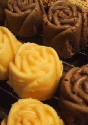 薔薇のバターケーキ-レシピのメイン写真