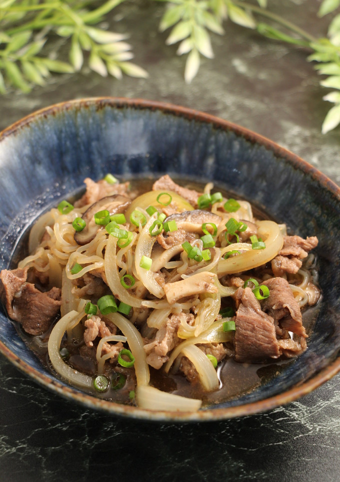 レンジで簡単！すき焼き風-レシピのメイン写真