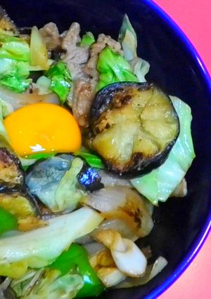 野菜爆盛りスタ丼 (動画あり)-レシピのメイン写真