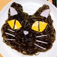ハッピーハロウィン♪黒猫パスタ