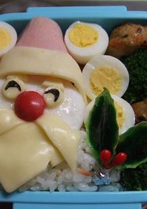 幼稚園弁当☆サンタさん☆-レシピのメイン写真