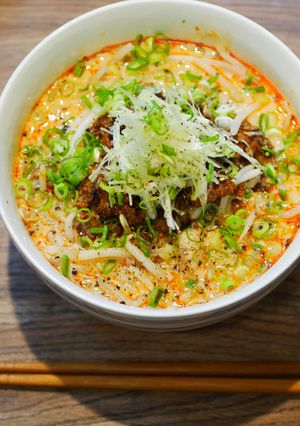 もやしだけでヘルシー！豆乳担々麺-レシピのメイン写真