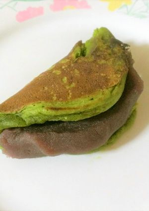 白玉入り！抹茶どら焼き-レシピのメイン写真