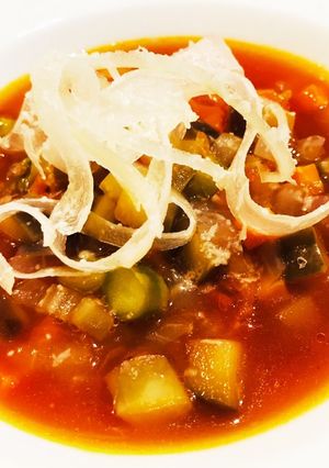 ヘルシー！ミネストローネ☆-レシピのメイン写真
