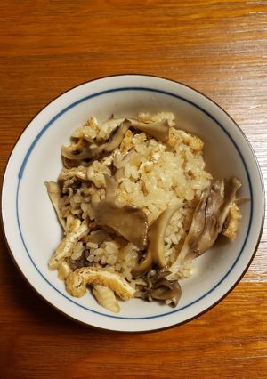 簡単まいたけご飯-レシピのメイン写真