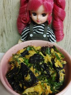 リカちゃん♡きくらげニラ卵炒め*貝柱出汁-レシピのメイン写真