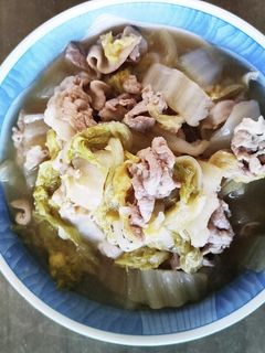 【鍋食材消費】白菜と豚肉のトロ煮-レシピのメイン写真