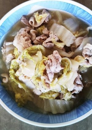 【鍋食材消費】白菜と豚肉のトロ煮-レシピのメイン写真