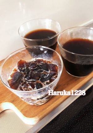 甘さ控えめドロリッチ風コーヒーゼリー-レシピのメイン写真