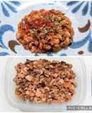 作り置き鮭とゴボウの中華風そぼろ
