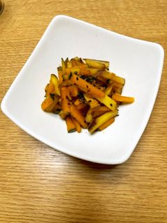 さつまいもとカボチャのきんぴら-レシピのメイン写真