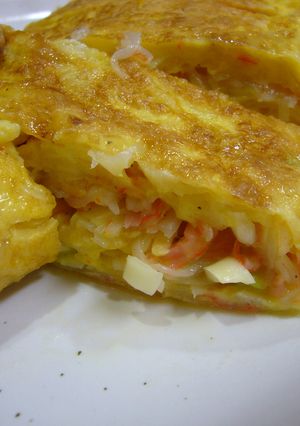 なーんちゃって！かに玉子焼き-レシピのメイン写真