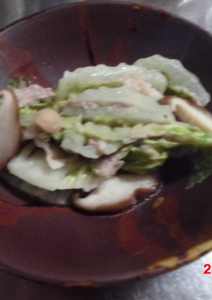 白菜と和豚の煮物-レシピのメイン写真